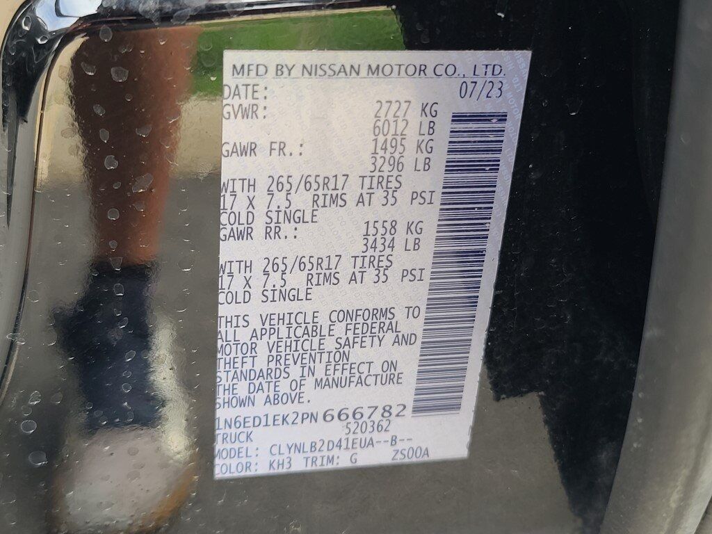 2023 Nissan Frontier SV Springfield VA