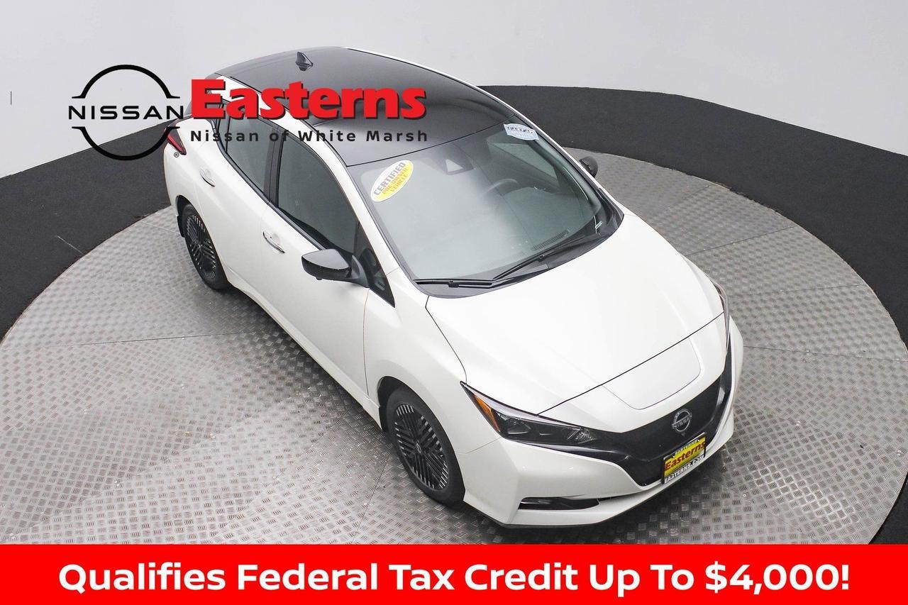 2023 Nissan Leaf SV Plus White Marsh MD