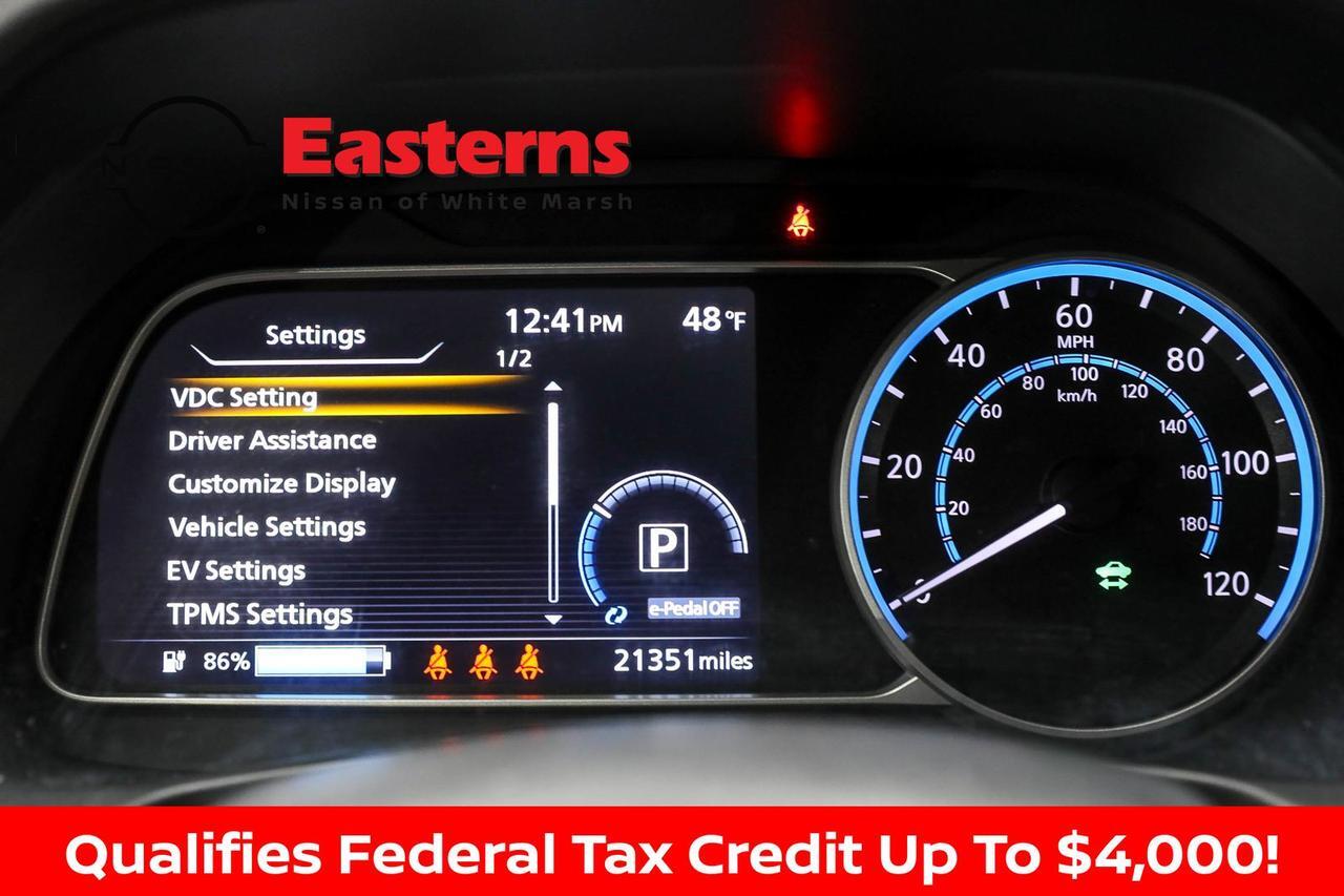 2023 Nissan Leaf SV Plus White Marsh MD