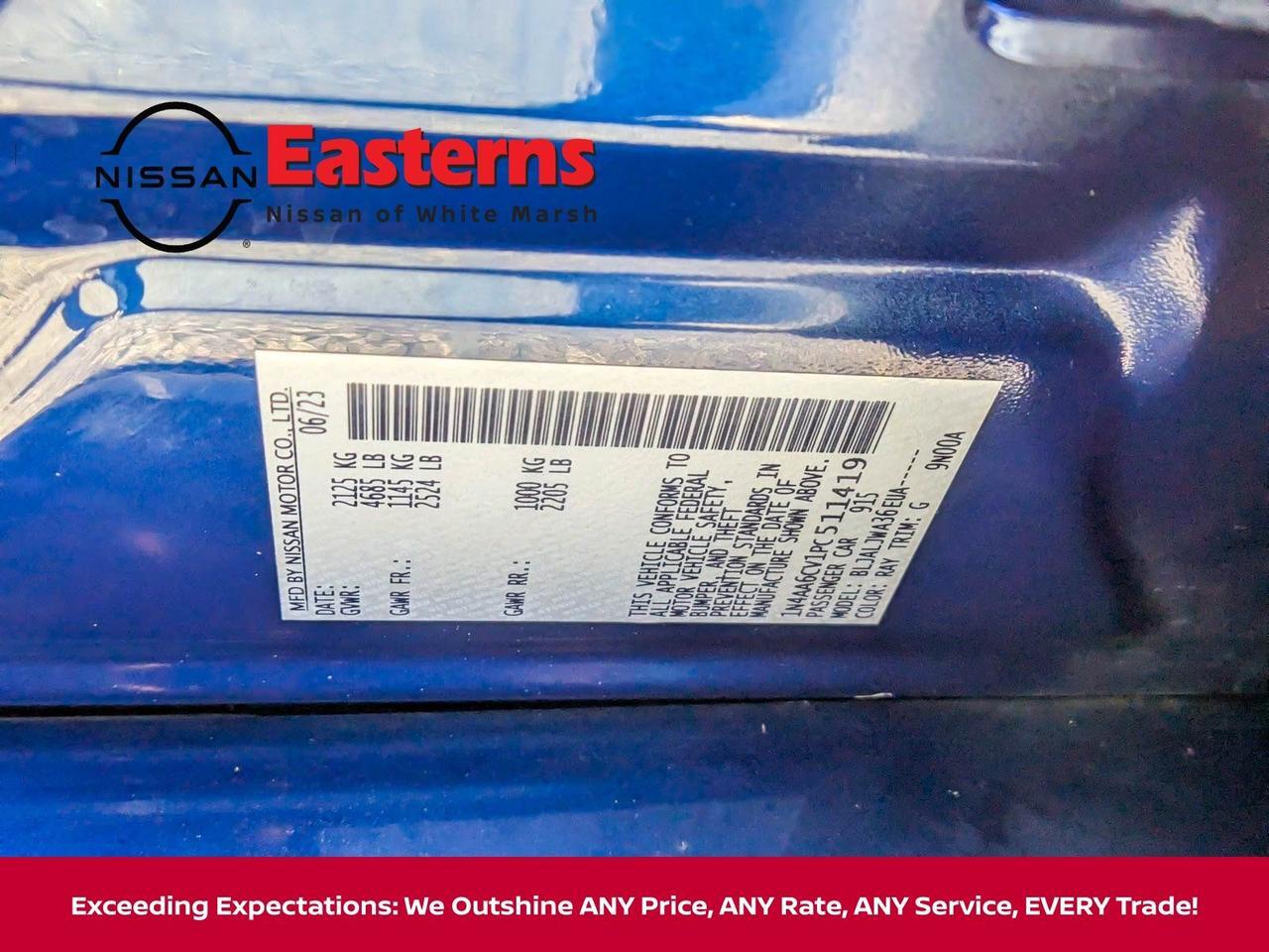 2023 Nissan Maxima SV White Marsh MD