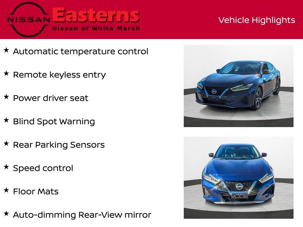 2023 Nissan Maxima SV White Marsh MD