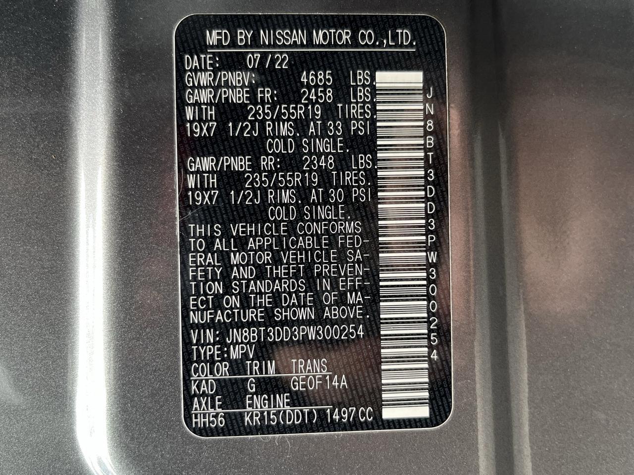 2023 Nissan Rogue Platinum Glen Burnie MD