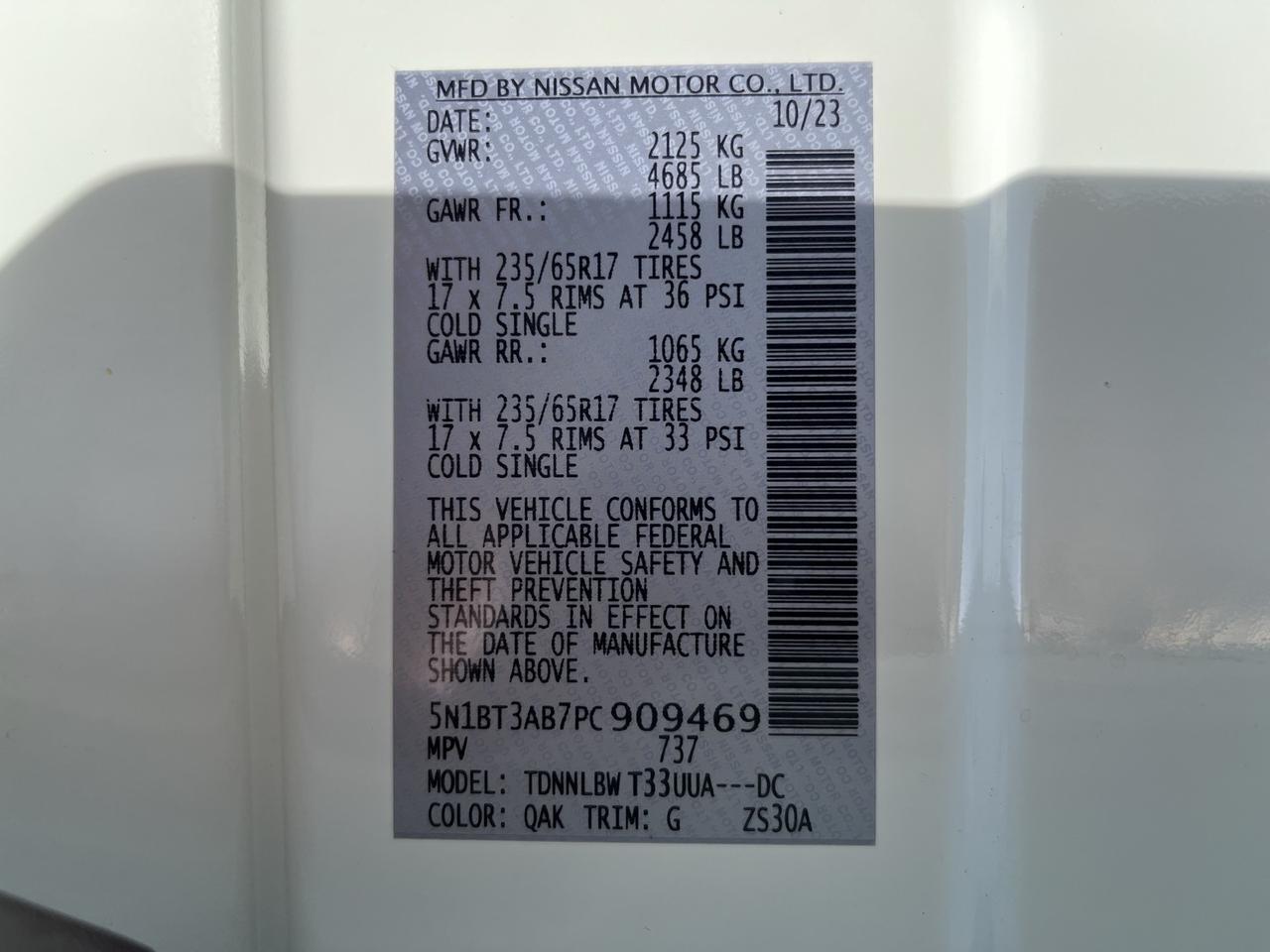 2023 Nissan Rogue S Glen Burnie MD