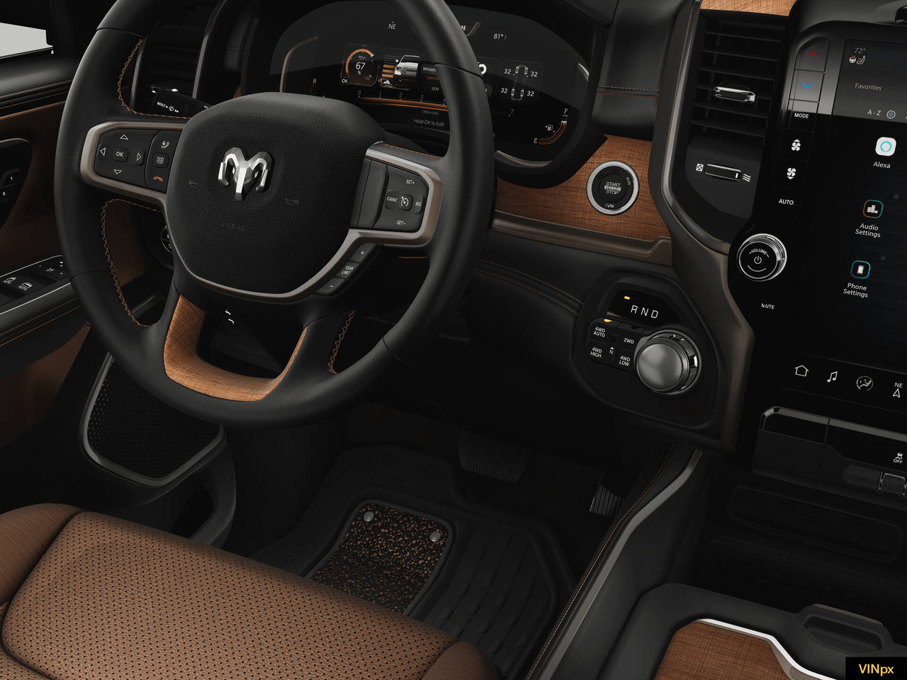 2023 Ram 1500 LIMITED LONGHORN&trade; CREW CAB 4X4 5'7' BOX Quincy MA