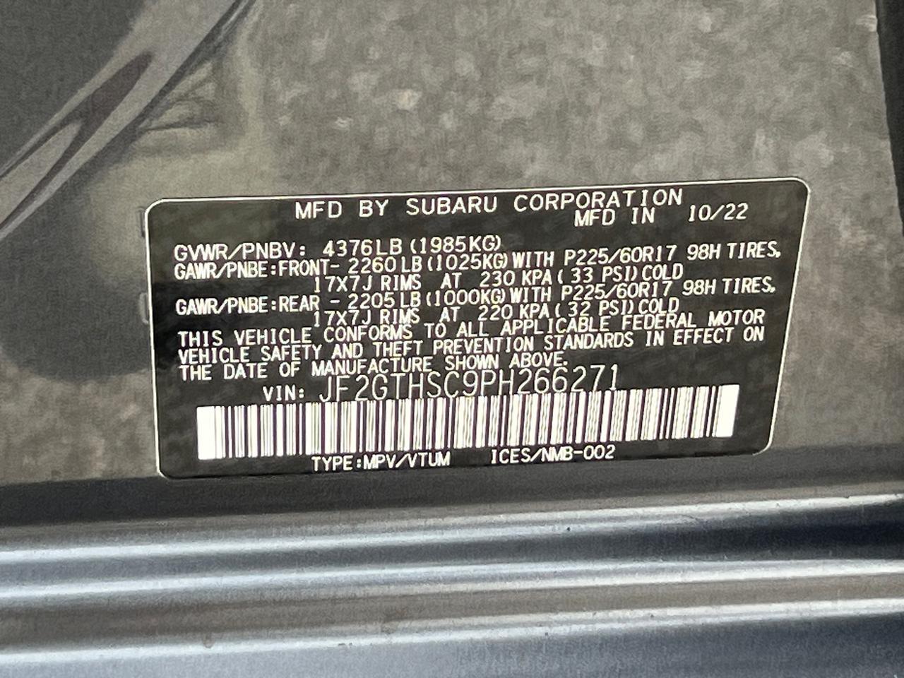 2023 Subaru Crosstrek Sport Hagerstown MD