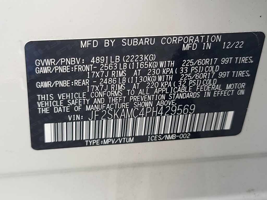 2023 Subaru Forester Wilderness Springfield VA