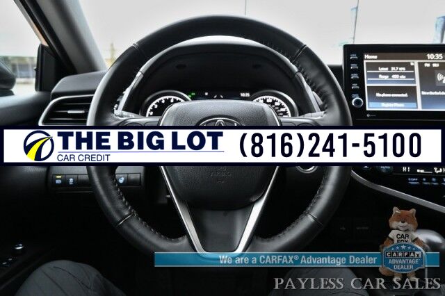 2023 Toyota Camry XLE / Cold Weather Pkg / Auto Start / Heated Leather Seats & Steering Wheel / Adaptive Cruise / Lane Depart & Blind Spot / Apple CarPlay & Android Auto / Back Up Camera / Keyless Entry & Start / 38 MPG / 1 Owner Banglore