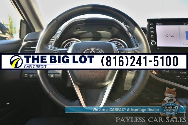 2023 Toyota Camry XLE / Cold Weather Pkg / Heated Leather Seats & Steering Wheel / Adaptive Cruise / Lane Depart & Blind Spot / Apple CarPlay & Android Auto / Back Up Camera / Keyless Entry & Start / 38 MPG / 1 Owner Banglore