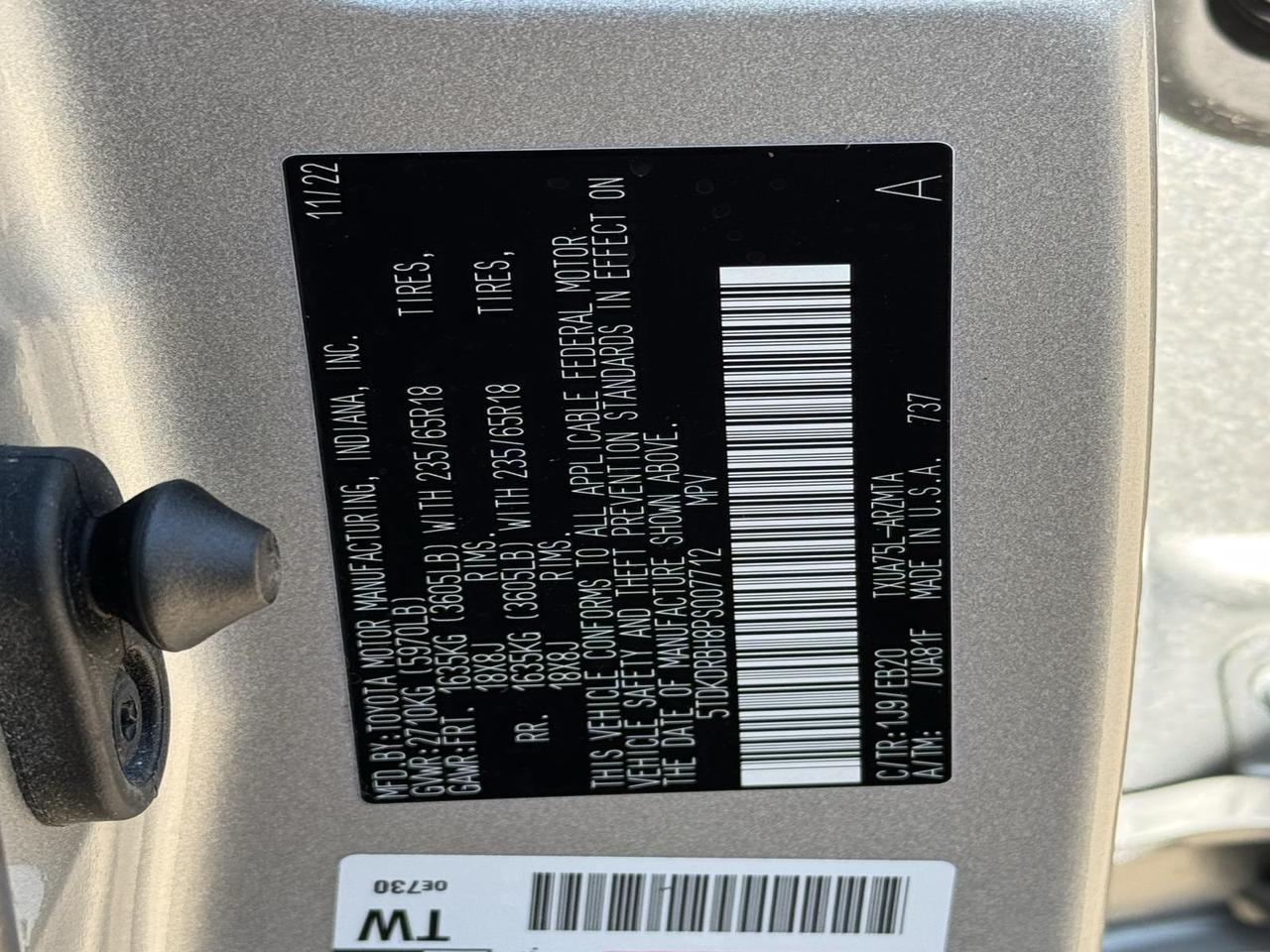 2023 Toyota Highlander XLE Fredericksburg VA