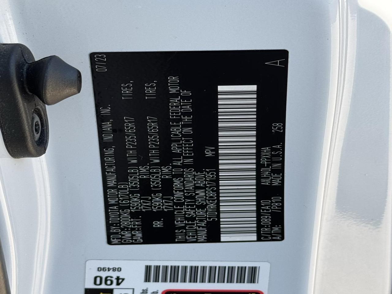 2023 Toyota Sienna XLE Fredericksburg VA