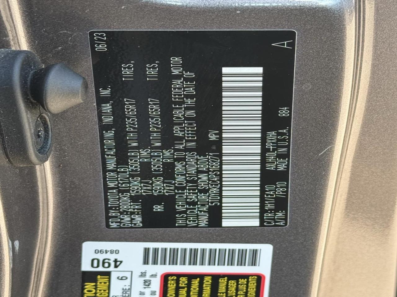 2023 Toyota Sienna XLE Fredericksburg VA