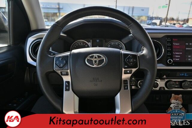 2023 Toyota Tacoma SR5 / 4X4 / Double Cab / Power Driver&apos;s Seat / Adaptive Cruise Control & Lane Departure Alert / Apple CarPlay & Android Auto / Back Up Camera / Keyless Entry & Start / Bed Liner / Tow Pkg / 22 MPG / 1-Owner Banglore
