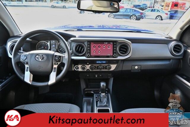 2023 Toyota Tacoma SR5 / 4X4 / Double Cab / Power Driver&apos;s Seat / Adaptive Cruise Control & Lane Departure Alert / Apple CarPlay & Android Auto / Back Up Camera / Keyless Entry & Start / Bed Liner / Tow Pkg / 22 MPG / 1-Owner Banglore