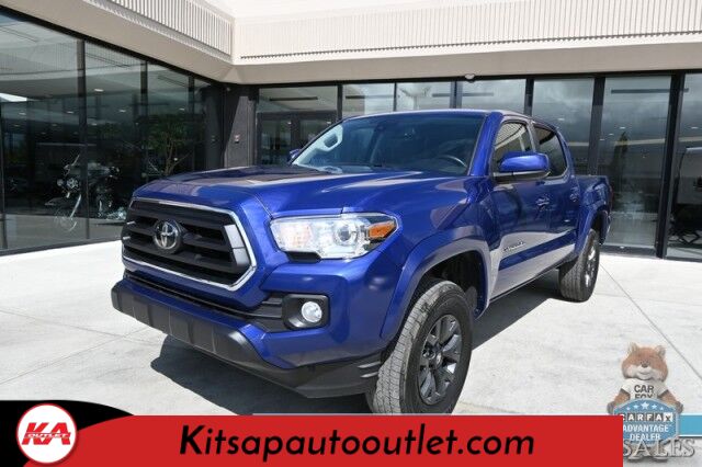 2023 Toyota Tacoma SR5 / 4X4 / Double Cab / Power Driver&apos;s Seat / Adaptive Cruise Control & Lane Departure Alert / Apple CarPlay & Android Auto / Back Up Camera / Keyless Entry & Start / Bed Liner / Tow Pkg / 22 MPG / 1-Owner Banglore