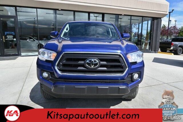 2023 Toyota Tacoma SR5 / 4X4 / Double Cab / Power Driver&apos;s Seat / Adaptive Cruise Control & Lane Departure Alert / Apple CarPlay & Android Auto / Back Up Camera / Keyless Entry & Start / Bed Liner / Tow Pkg / 22 MPG / 1-Owner Banglore