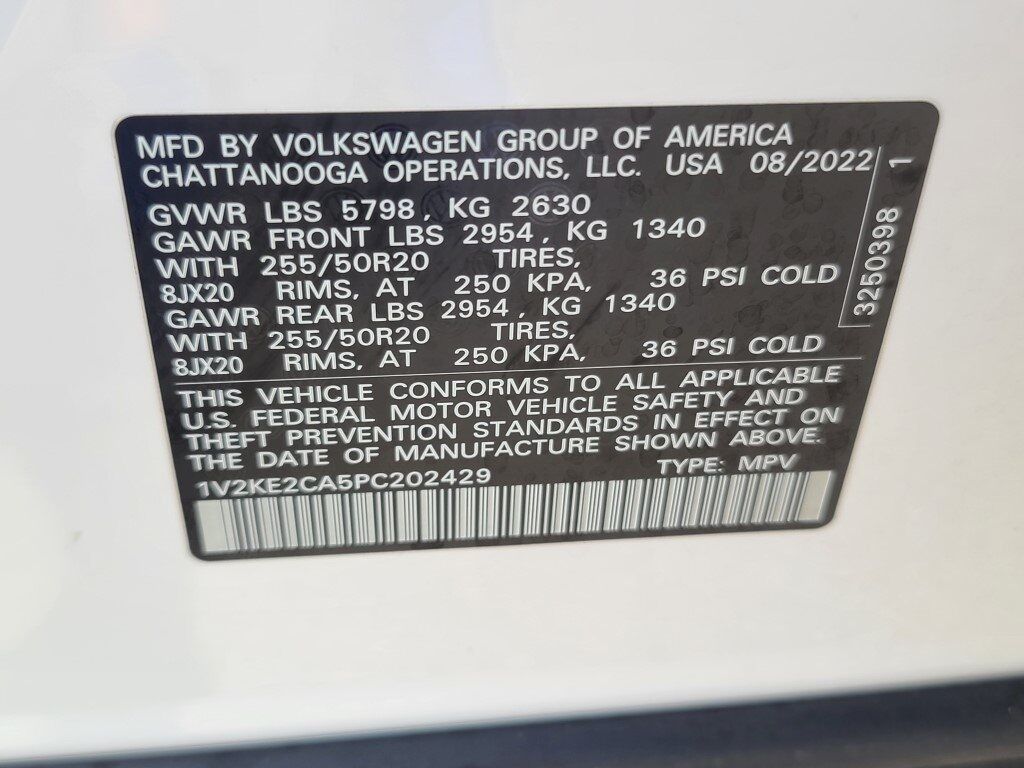 2023 Volkswagen Atlas Cross Sport 3.6L V6 SE w/Technology Springfield VA