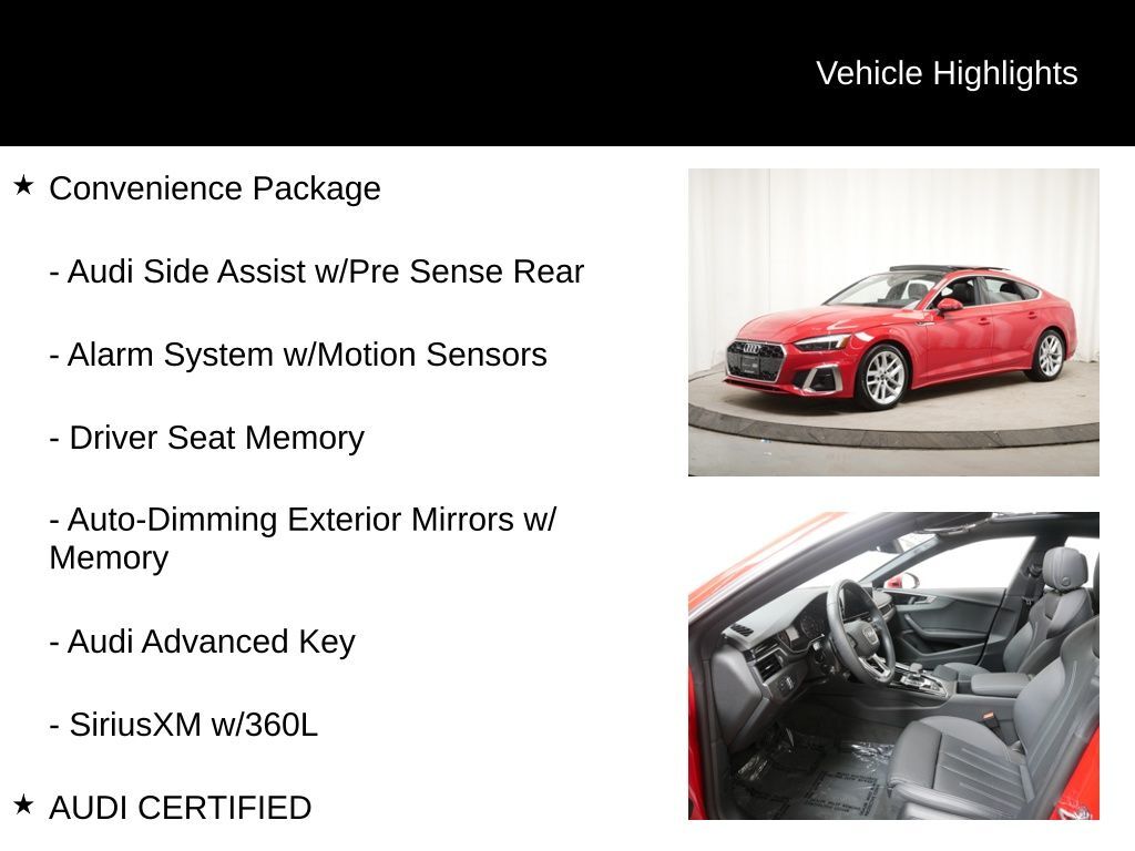 2024 Audi A5 Sportback Premium Oak Ridge TN