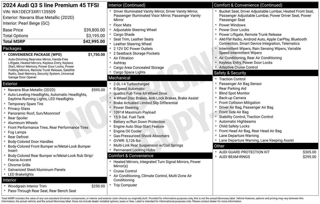 2024 Audi Q3 Premium Oak Ridge TN
