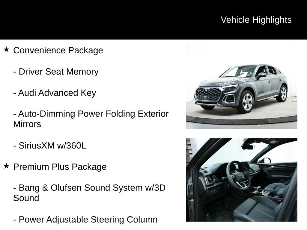 2024 Audi Q5 Sportback 45 S line Premium Plus Oak Ridge TN