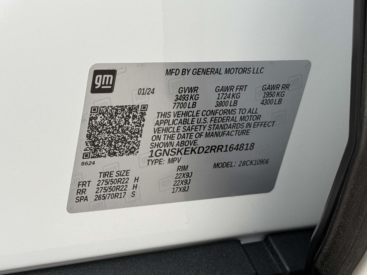 2024 Chevrolet Suburban RST Fredericksburg VA