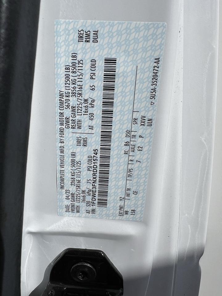 2024 Ford E-350SD Base Richmond VA