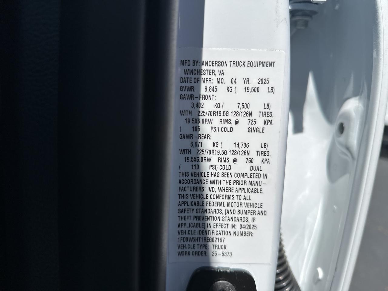 2024 Ford F-550SD XL Richmond VA