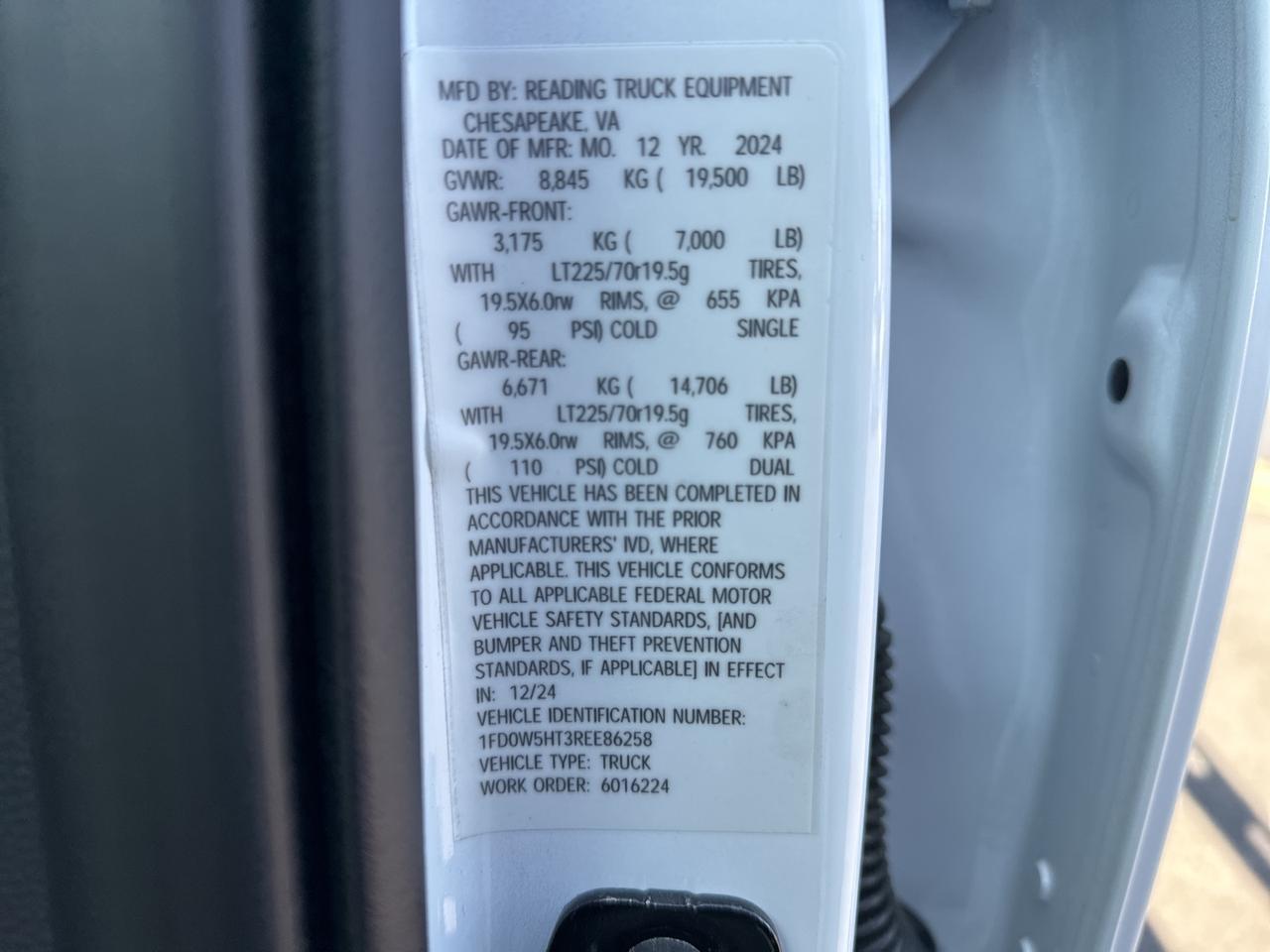 2024 Ford F-550SD XL Richmond VA