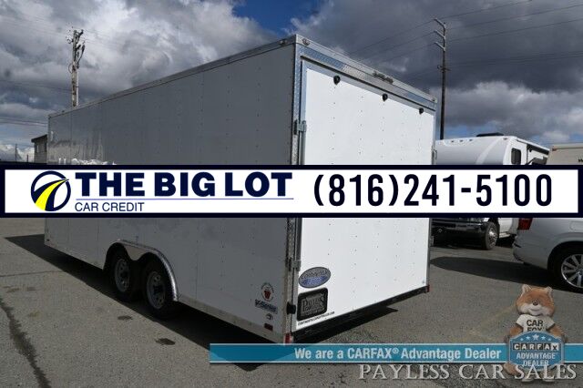 2024 Forest River Continental Cargo Utility Trailer / 20&apos; Enclosed Trailer / V-Series / Extended Height / Tandem Axle / Low Profile Loading Ramp / Front Access Door / Interior Lights / 7000 GVWR Banglore