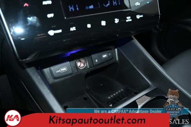 2024 Hyundai Santa Cruz Limited / AWD / Auto Start / Crew Cab / Heated & Cooled Leather Seats / Heated Steering Wheel / Sunroof / Lane Departure & Blind Spot / Apple CarPlay & Android Auto / 360 Camera / Tonneau Cover / 1 Owner Banglore
