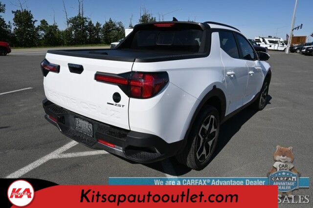 2024 Hyundai Santa Cruz Limited / AWD / Auto Start / Crew Cab / Heated & Cooled Leather Seats / Heated Steering Wheel / Sunroof / Lane Departure & Blind Spot / Apple CarPlay & Android Auto / 360 Camera / Tonneau Cover / 1 Owner Banglore