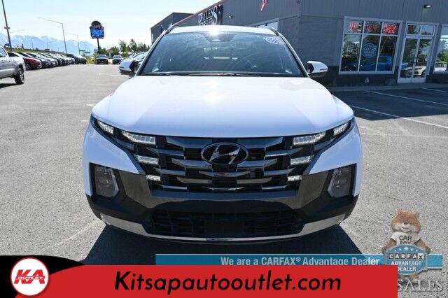 2024 Hyundai Santa Cruz Limited / AWD / Auto Start / Crew Cab / Heated & Cooled Leather Seats / Heated Steering Wheel / Sunroof / Lane Departure & Blind Spot / Apple CarPlay & Android Auto / 360 Camera / Tonneau Cover / 1 Owner Banglore