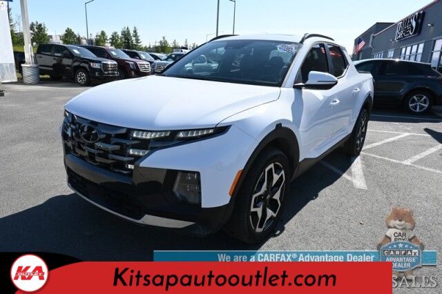 2024 Hyundai Santa Cruz Limited / AWD / Auto Start / Crew Cab / Heated & Cooled Leather Seats / Heated Steering Wheel / Sunroof / Lane Departure & Blind Spot / Apple CarPlay & Android Auto / 360 Camera / Tonneau Cover / 1 Owner Banglore