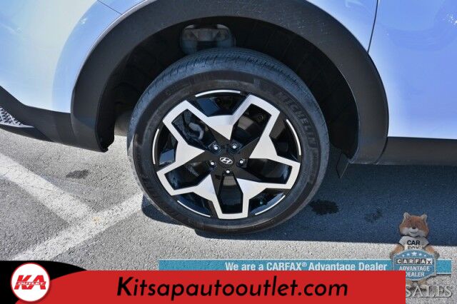 2024 Hyundai Santa Cruz Limited / AWD / Auto Start / Crew Cab / Heated & Cooled Leather Seats / Heated Steering Wheel / Sunroof / Lane Departure & Blind Spot / Apple CarPlay & Android Auto / 360 Camera / Tonneau Cover / 1 Owner Banglore