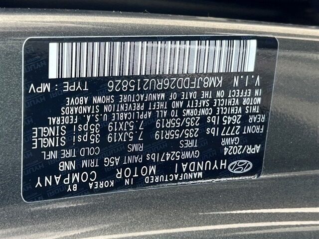 2024 Hyundai Tucson Plug-In Hybrid Limited Waldorf MD