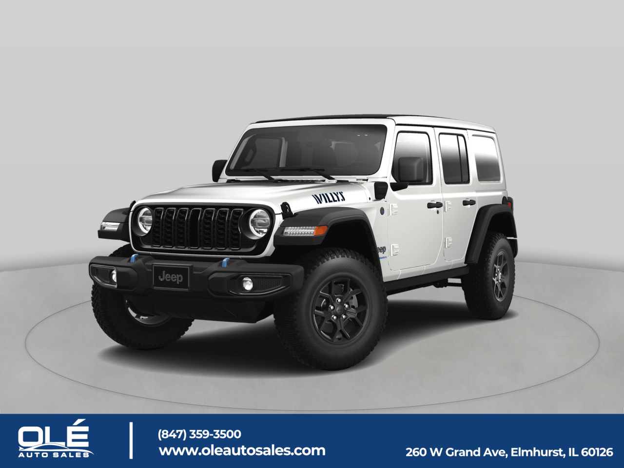 2024 Jeep Wrangler 4xe WRANGLER 4-DOOR WILLYS 4xe