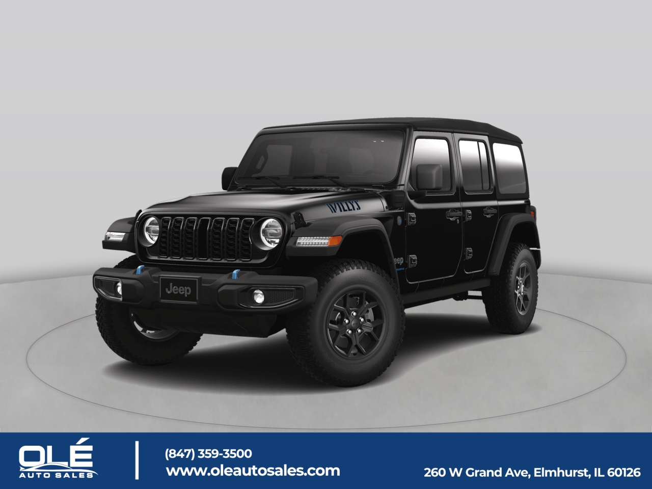 2024 Jeep Wrangler 4xe WRANGLER 4-DOOR WILLYS 4xe