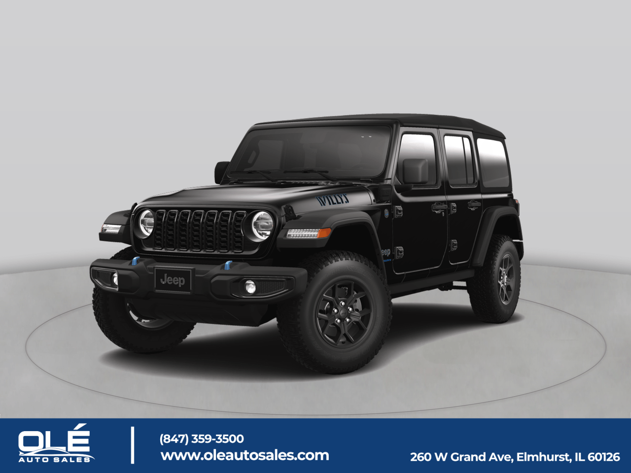 2024 Jeep Wrangler 4xe WRANGLER 4-DOOR WILLYS 4xe
