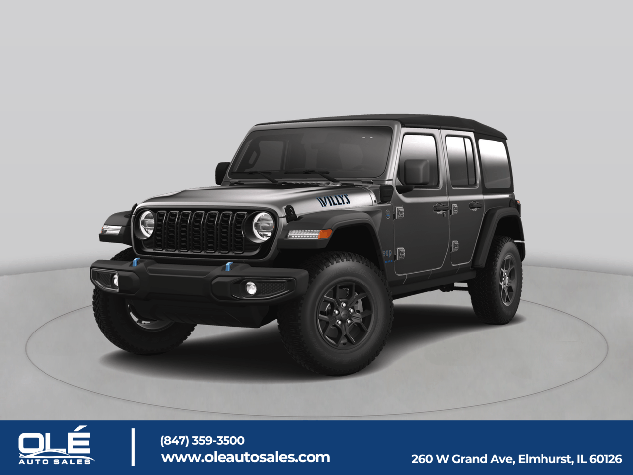2024 Jeep Wrangler 4xe WRANGLER 4-DOOR WILLYS 4xe