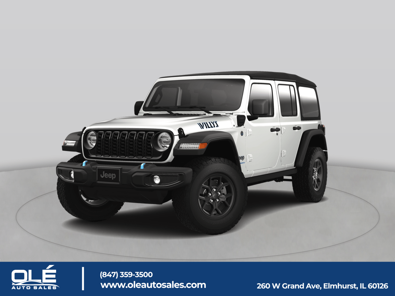 2024 Jeep Wrangler 4xe WRANGLER 4-DOOR WILLYS 4xe