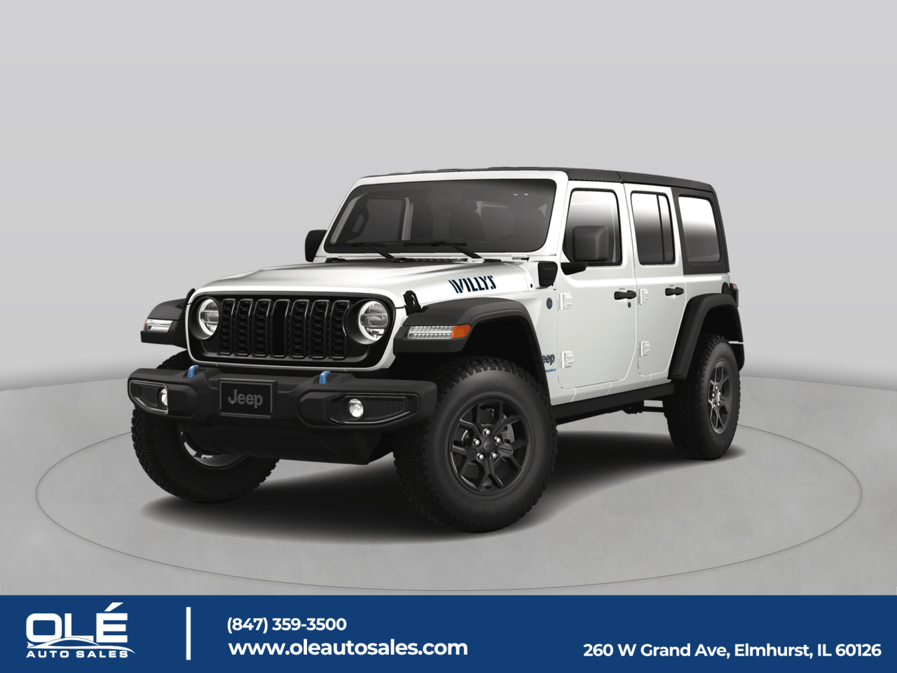 2024 Jeep Wrangler 4xe WRANGLER 4-DOOR WILLYS 4xe