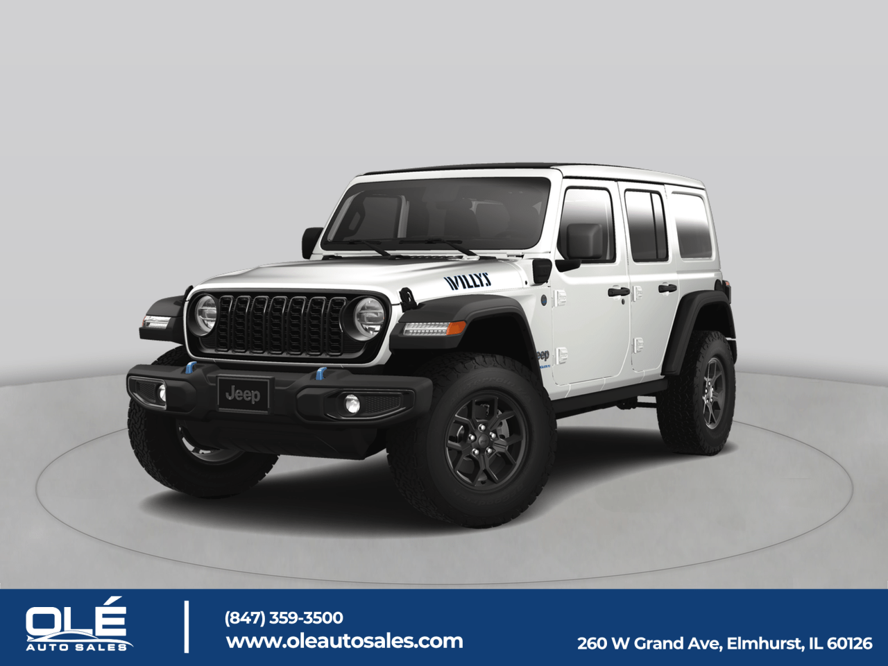 2024 Jeep Wrangler 4xe WRANGLER 4-DOOR WILLYS 4xe
