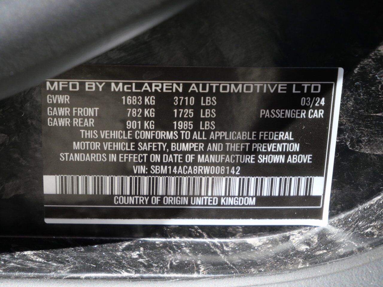 2024 McLaren 750S Lawrence KS