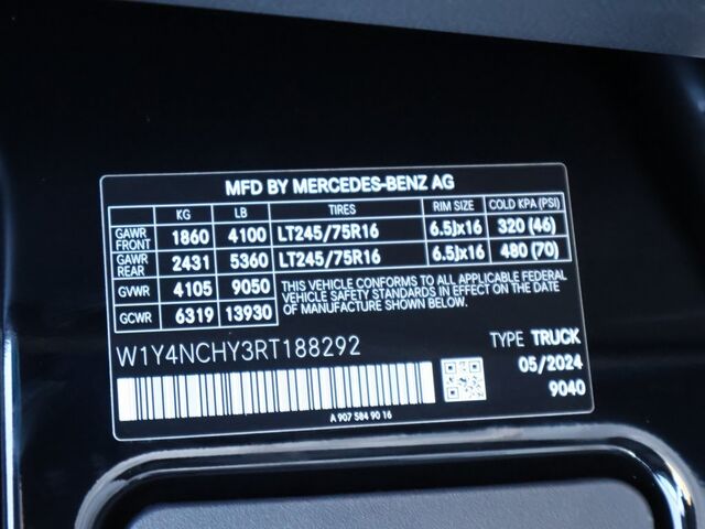 2024 Mercedes-Benz Sprinter 2500 Cargo 170 WB Merriam KS