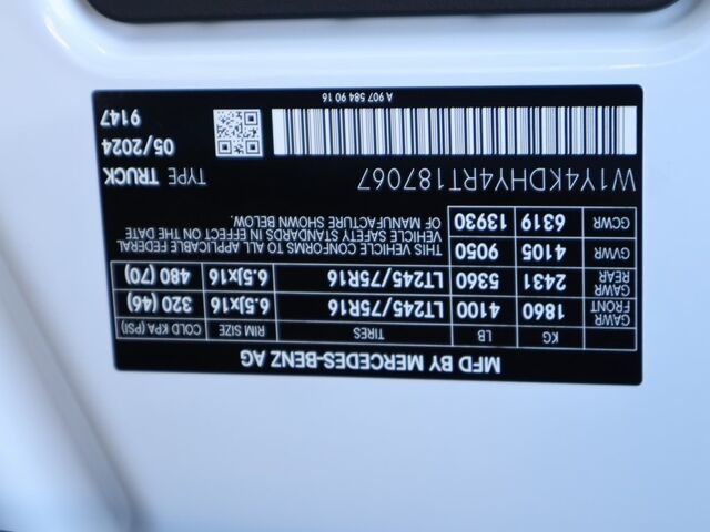 2024 Mercedes-Benz Sprinter 2500 Cargo 170 WB Merriam KS
