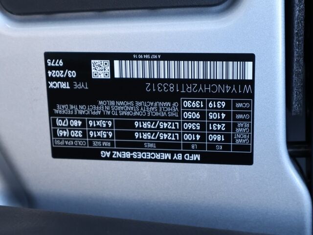 2024 Mercedes-Benz Sprinter 2500 Cargo 170 WB Merriam KS