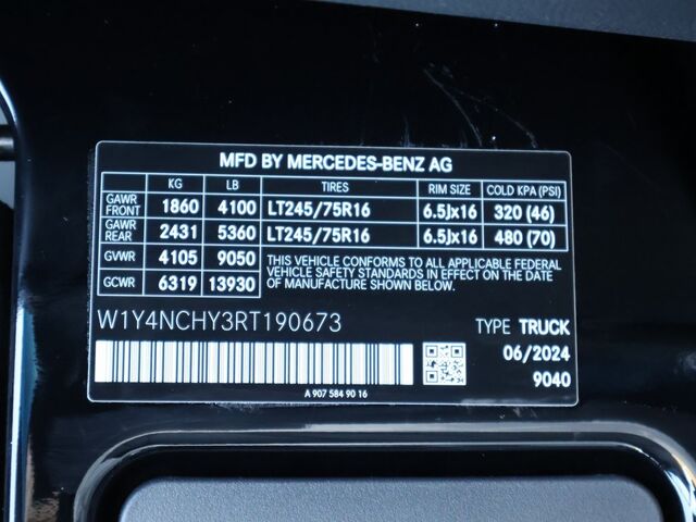 2024 Mercedes-Benz Sprinter 2500 Cargo 170 WB Merriam KS