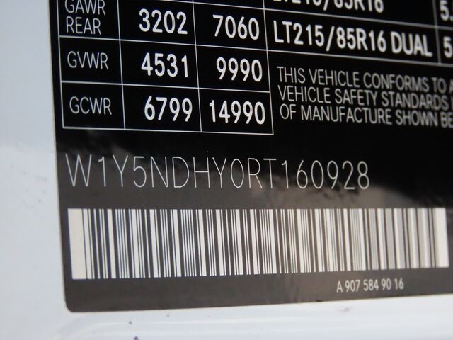 2024 Mercedes-Benz Sprinter 3500 Cargo 170 WB Merriam KS