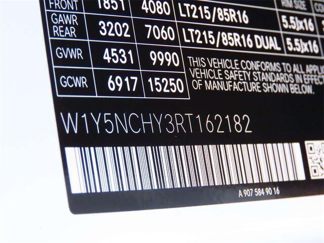 2024 Mercedes-Benz Sprinter 3500 Cargo 170 WB Merriam KS