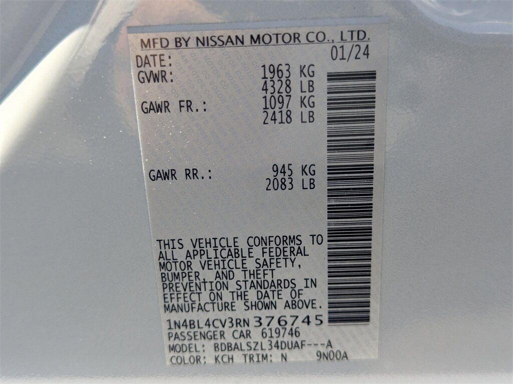 2024 Nissan Altima 2.5 SR Kennesaw GA