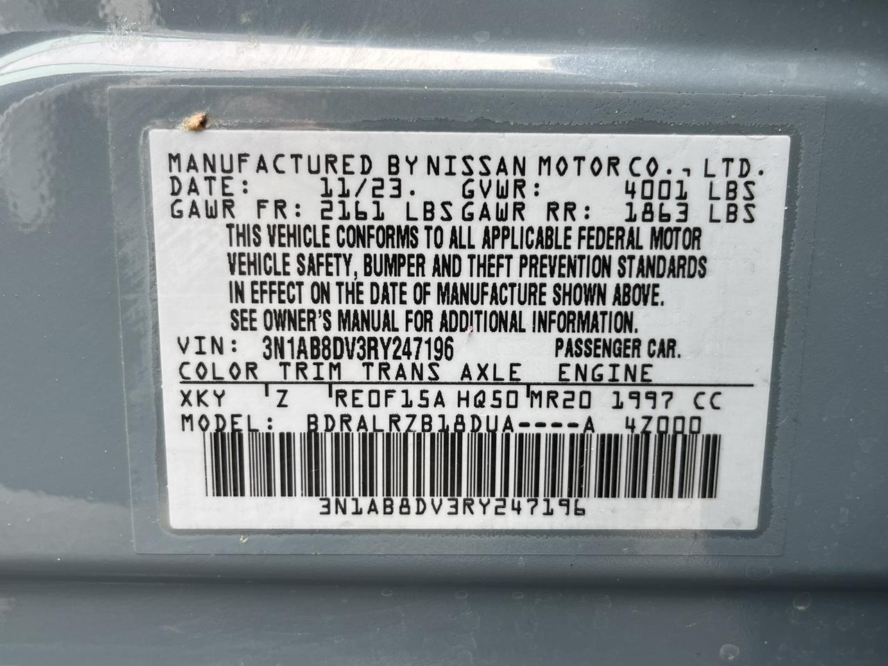 2024 Nissan Sentra SR Glen Burnie MD